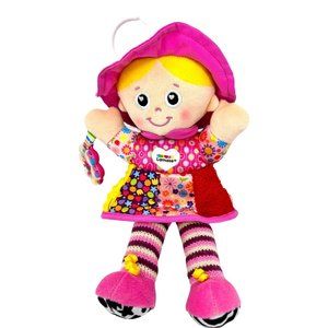 Tomy Lamaze Girl Doll Crinkle Rattle Stuffed Plush Lovie Developmental Toy 12"